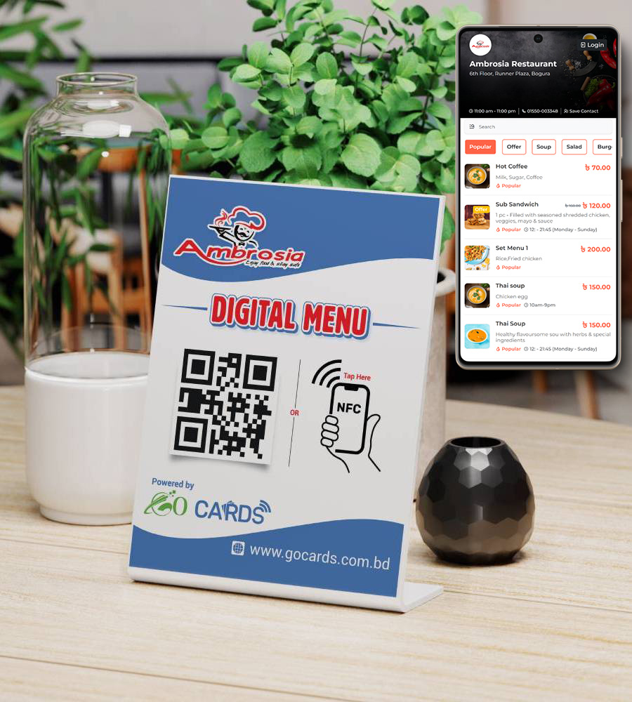 Digital Menu