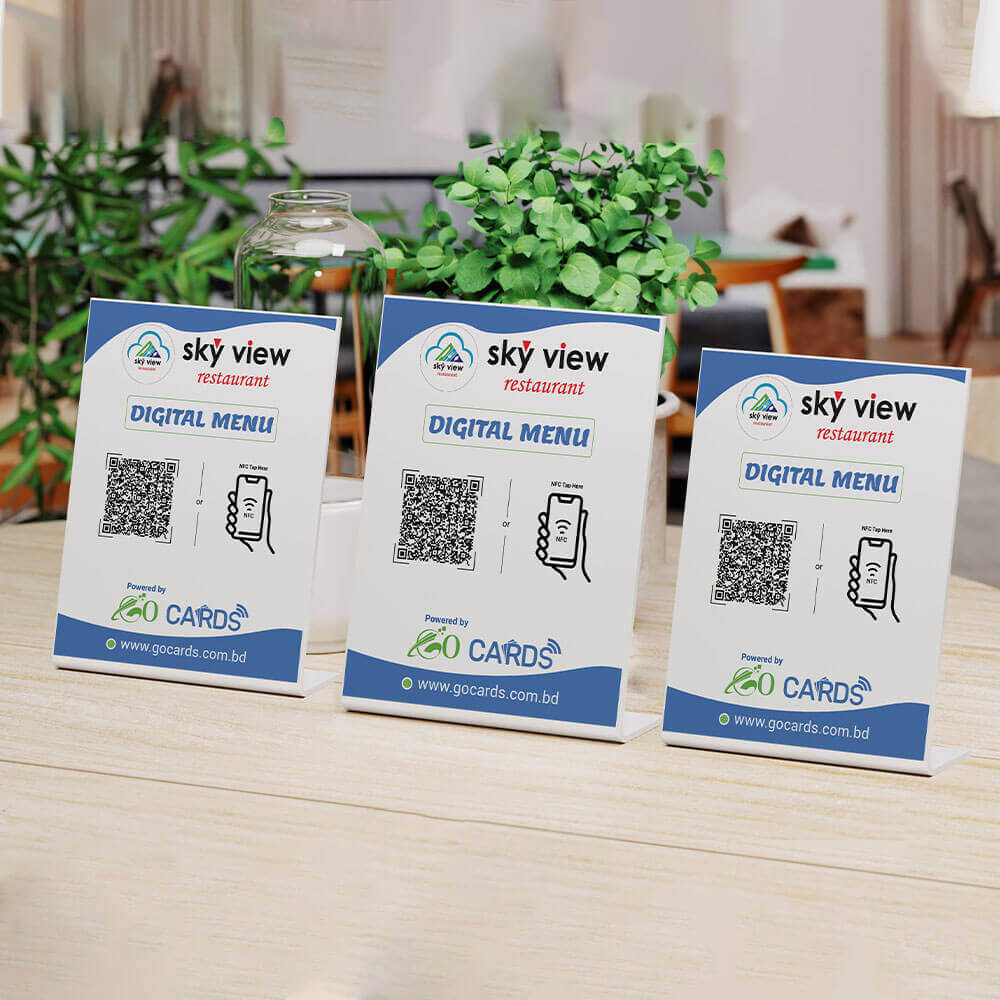 Upgrade Your Restaurant with NFC Menu Stand